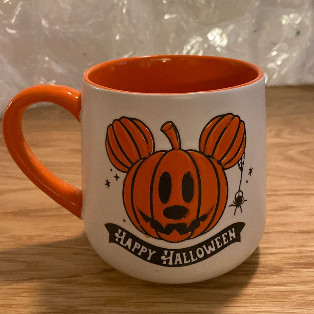 Mickey Pumpkin Happy Halloween Mug